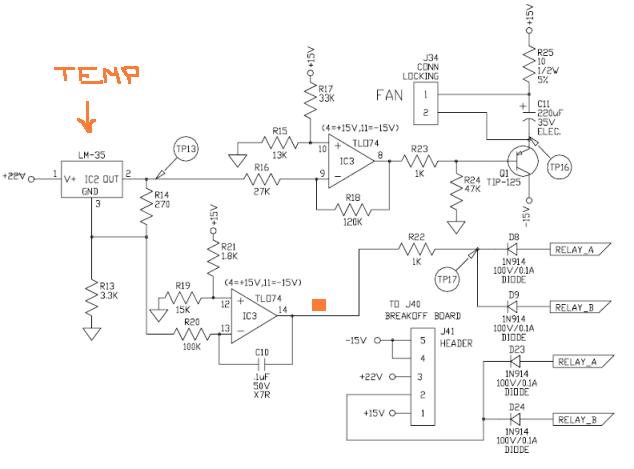Ampeg SVT-4 PRO schema accensione rele da temperatura