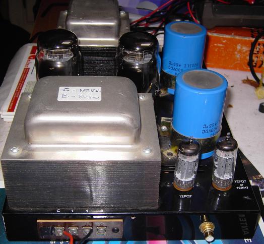 Quicksilver Mono Amp con KT88